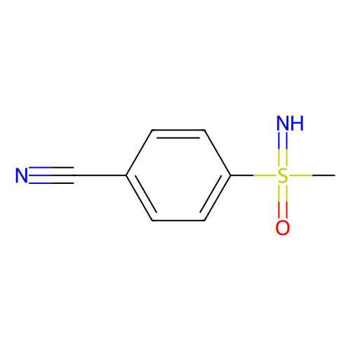 4-(S-<em>甲基</em><em>亚</em>磺酰<em>亚胺</em>基)苯甲腈，1621962-30-8，95%