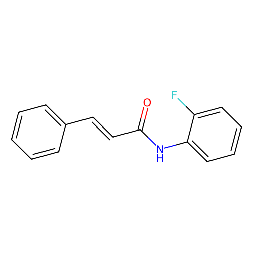 N-(2-<em>氟</em>苯基)肉桂<em>酰胺</em>，25893-50-9，95%