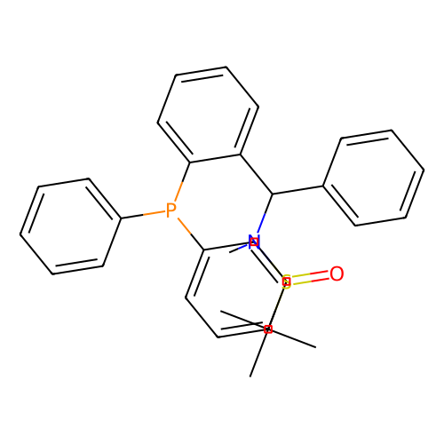 [S(R)]-N-[(S)-[2-(二苯基膦)苯基]苯基甲基]-N-甲基-2-<em>叔</em><em>丁基</em><em>亚</em><em>磺</em><em>酰胺</em>，2565792-25-6，≥95%