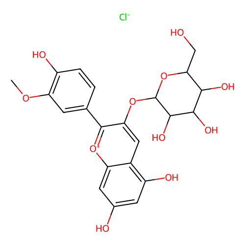 芍药<em>素</em><em>3</em>-O-<em>葡萄糖苷</em>氯化物，6906-39-4，97%
