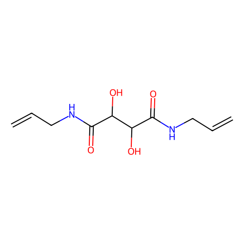 (+)-<em>N</em>,<em>N</em>'-二<em>烯</em><em>丙基</em>-L-酒石酸二酰胺，58477-85-3，>98.0%