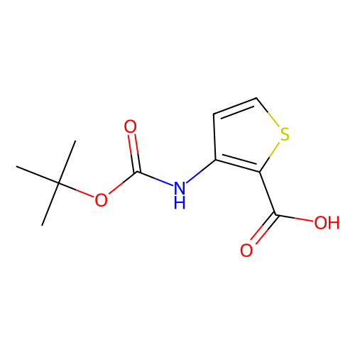 3-N-Boc-氨基<em>噻吩</em>-<em>2</em>-<em>羧酸</em>，101537-64-8，97%