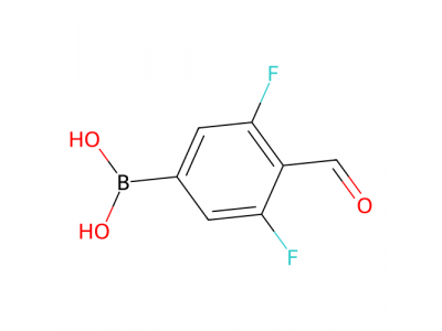 3,5-二氟-4-甲酰基苯基硼酸(含有数量不等的酸酐)，870718-11-9，≥95%