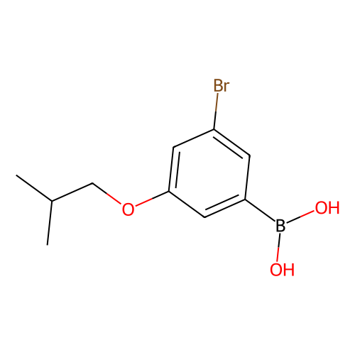 3-溴-5-<em>异</em><em>丁</em>氧基苯基硼酸（含有数量不等的<em>酸酐</em>），918904-39-9，97%