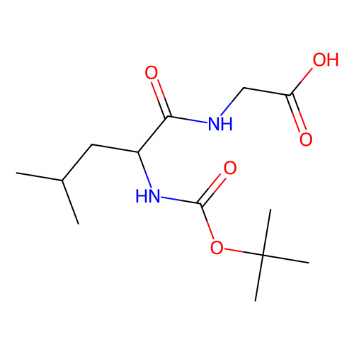 (S)-<em>2</em>-(<em>2</em>-((<em>叔</em>丁<em>氧基</em>羰基)氨基)-<em>4</em>-<em>甲基</em>戊酰胺)<em>乙酸</em>，32991-17-6，95%