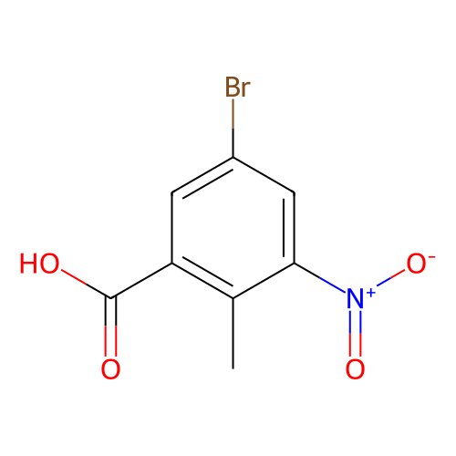 <em>5</em>-溴-<em>2</em>-甲基-3-硝基苯甲酸，107650-20-4，97%