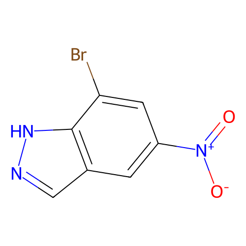 <em>7</em>-溴-5-硝基-1H-吲唑，685109-10-8，97%