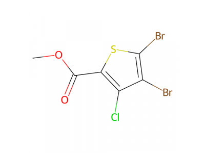 4,5-二溴-3-氯噻吩-2-羧酸甲酯，1501789-47-4，97%