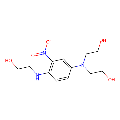 <em>2,2</em>'-[<em>4</em>-(<em>2</em>-<em>羟基</em><em>乙</em><em>氨基</em>)-3-硝基苯亚<em>氨基</em>]<em>二</em>乙醇胺，33229-34-4，98%