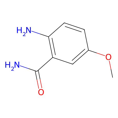 5-甲氧基-<em>2</em>-<em>氨基</em><em>苯</em><em>甲酰胺</em>，1882-71-9，98%