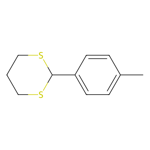<em>2</em>-(p-甲苯基)-<em>1</em>,3-二噻烷，56637-44-6，98%