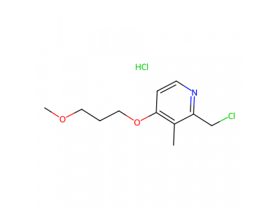 2-(氯甲基)-4-(3-甲氧基丙氧基)-3-甲基吡啶盐酸盐，153259-31-5，97%