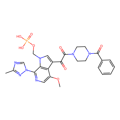 BMS-663068,是 BMS626529 的膦酰氧甲基前药，864953-29-7，98