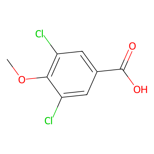 3,5-二氯-4-<em>甲</em>氧基苯甲酸，<em>37908-97-7，97</em>%