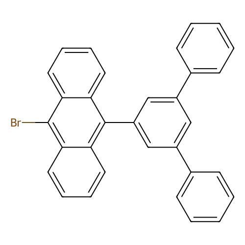 9-溴-10-(1,1':3',1''-三联苯-5'-基)蒽，474688-74-9，>98.0%(HPLC