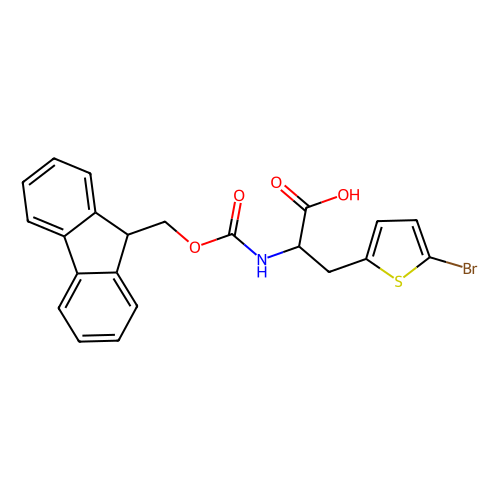 <em>FMOC-L-2</em>-(5-溴噻吩)苯胺，220497-50-7，95%