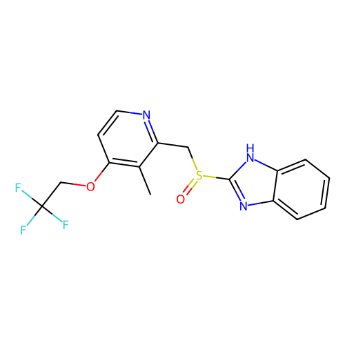 Dexlansoprazole，138530-94-6，10mM in DMSO