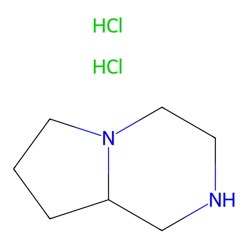 (<em>8</em>aS)-<em>八</em><em>氢</em>吡咯并[<em>1</em>,2-a]哌嗪二盐酸盐，634922-11-5，97%