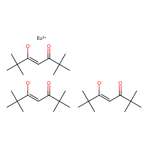 三(<em>2,2,6</em>,6-四甲基-<em>3</em>,5-庚二酮酸)铕(<em>III</em>)[NMR位移试剂]，15522-71-1，>95.0%(T)