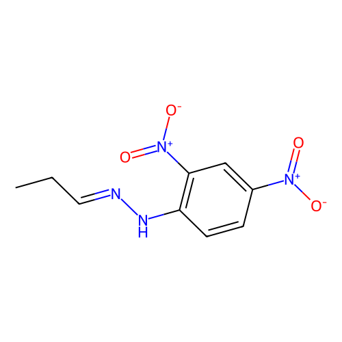 丙醛-2,4-二硝基苯腙，<em>725-00-8</em>，分析标准品