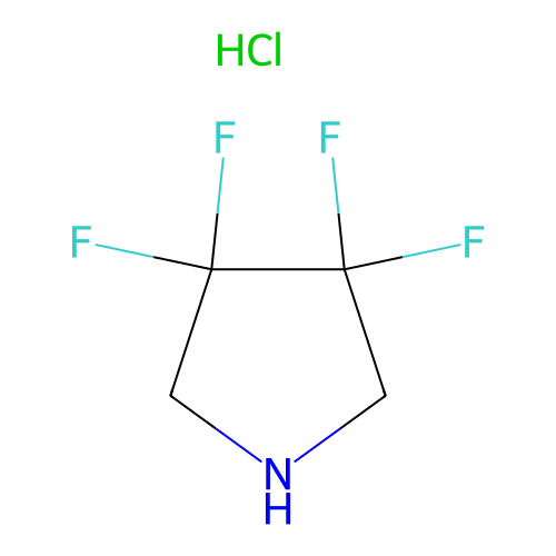 <em>3,3</em>,4,4-<em>四</em>氟吡咯烷<em>盐酸盐</em>，1810-13-5，97%