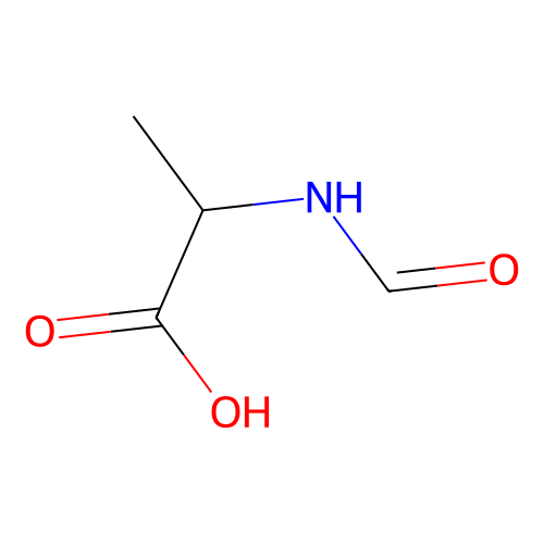 <em>N</em>-甲酰基-DL-丙氨酸，5893-10-7，>98.0%(T)