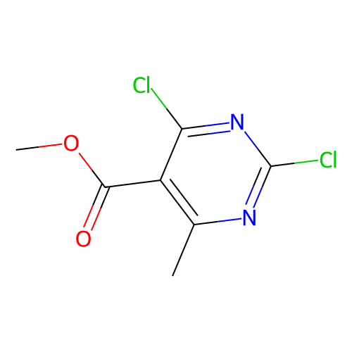 <em>2</em>,4-<em>二</em><em>氯</em>-<em>6</em>-<em>甲基</em><em>嘧啶</em>-5-羧酸甲酯，36745-93-4，96%