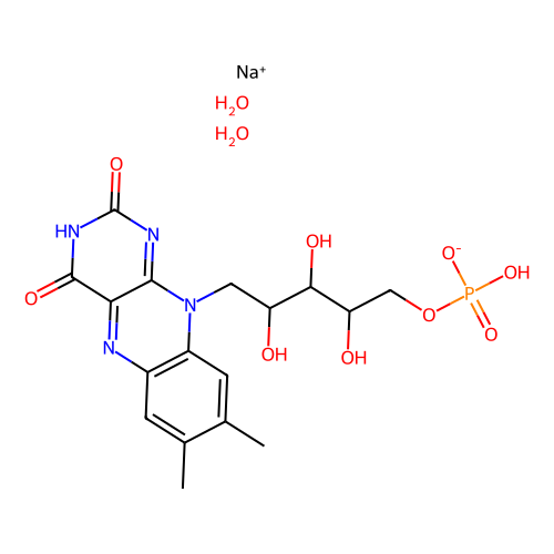 核黄素-5′-磷酸钠盐水合物，6184-17-4，73-79