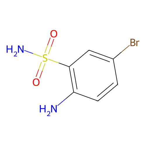 2-氨基-<em>5</em>-溴苯磺酰胺，54734-84-8，96%