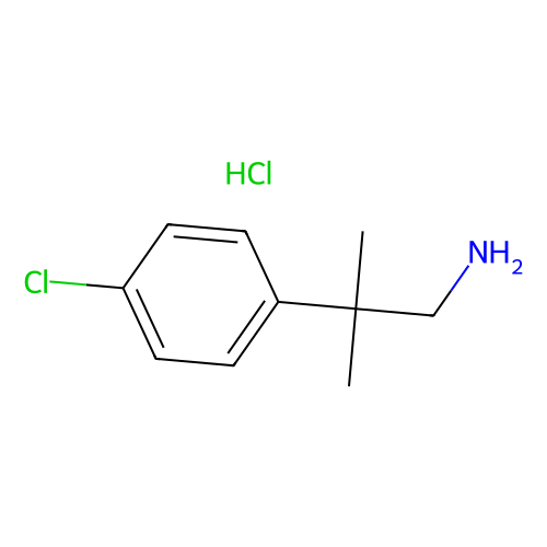 2-（4-氯<em>苯基</em>）-2-甲基<em>丙</em><em>胺</em>盐酸盐，1002557-04-1，≥95%