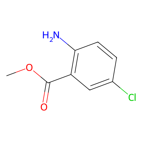 2-氨基-5-<em>氯苯</em>甲酸甲酯，5202-<em>89</em>-1，≥98.0%(GC)