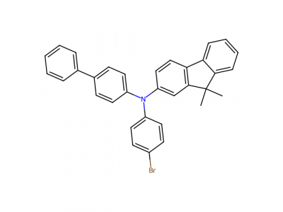 2-氨基-N-[(1,1'-联苯)-4-基]-N-(4-溴苯基)-9,9-二甲基芴，1246562-40-2，99%