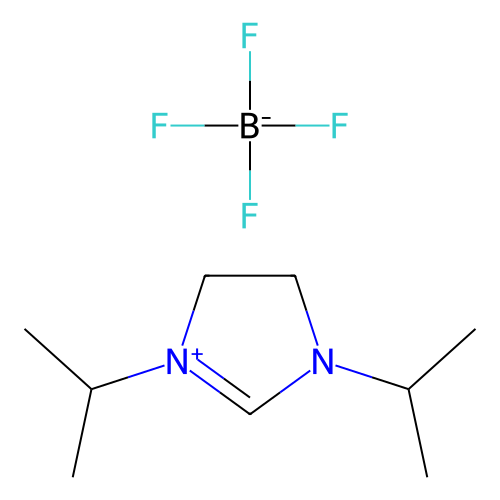 <em>1</em>,3-二异<em>丙基</em><em>咪唑</em>啉鎓四氟化硼盐，137581-18-1，98.0%