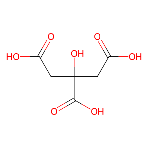 <em>柠檬酸</em>，77-92-9，无水级 ，合成