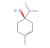 (-)-<em>萜</em><em>品</em>-4-醇，20126-76-5，≥95.0% (sum of enantiomers, GC)