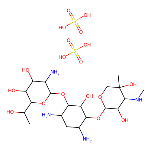 G-418 硫酸盐，108321-42-2，potency: ≥650 μg per mg