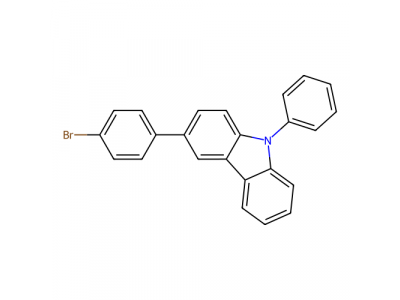 3-(4-溴苯基)-9-苯基咔唑，1028647-93-9，>99%
