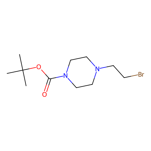 N-<em>Boc</em>-4-溴乙基<em>哌嗪</em>，655225-01-7，97%