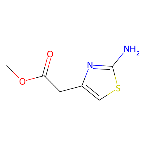 <em>2</em>-氨基-<em>4</em>-噻唑乙酸甲酯，64987-16-2，97%