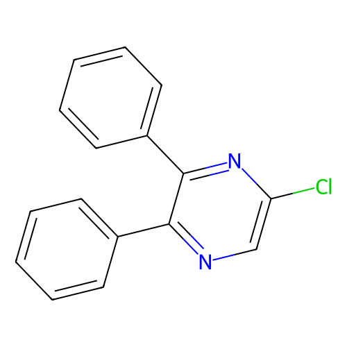 <em>5</em>-<em>氯</em>-<em>2</em>,3-二苯基<em>吡</em><em>嗪</em>，41270-66-0，>98.0%(GC)