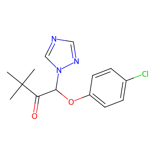 乙腈中三唑酮溶液，43121-43-3，1000μg/mL   in Acetonitrile, 不确定度2