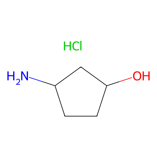 反式-3-<em>氨基</em>环<em>戊醇</em>盐酸盐，124555-33-5，97%