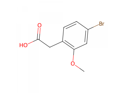 2-(4-溴-2-甲氧基苯基)乙酸，1026089-09-7，97%