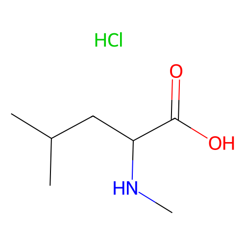 N-甲基-L-亮氨酸 <em>盐酸</em>盐，66866-<em>69</em>-1，98%