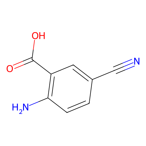 2-氨基-<em>5</em>-氰基苯甲酸，99767-<em>45</em>-0，96%