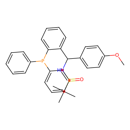 [S（R）]-N-[（R）-[2-（<em>二</em><em>苯基</em><em>膦</em>基）<em>苯基</em>]（4-<em>甲</em><em>氧基</em><em>苯基</em>）甲基]-2-甲基-2-丙烷亚磺酰胺，1595319-96-2，95%