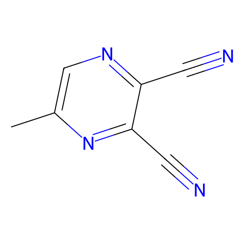 <em>2</em>,3-<em>二</em><em>氰</em>基-<em>5</em>-甲基吡嗪，52197-12-3，>97.0%