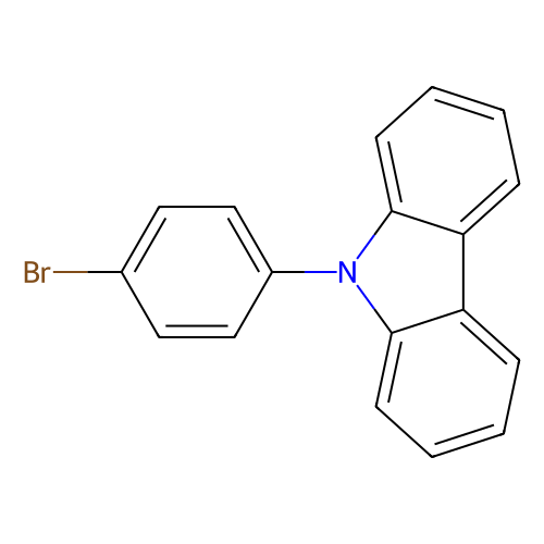 9-(4-溴苯基)<em>咔唑</em>，57102-42-8，98%