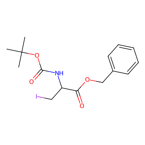 N-Boc-<em>3</em>-<em>碘</em>-L-丙氨酸<em>苄</em>酯，108957-20-6，97%