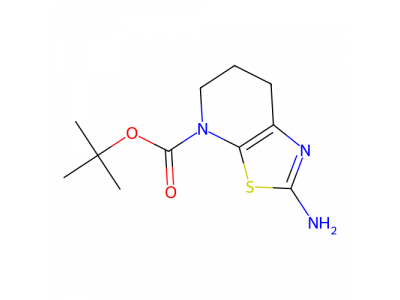 2-氨基-6,7-二氢噻唑并[5,4-b]吡啶-4(5H)-羧酸叔丁酯，1313712-23-0，95%